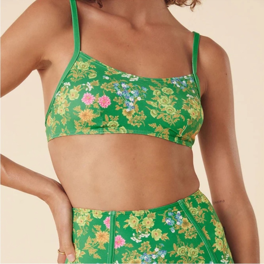 NWT Spell Flora Scoop Bralette in Citrus Crush - Picture 10 of 11